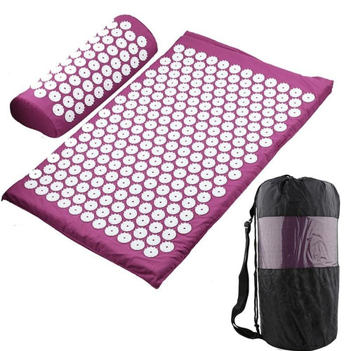 Acupressure Mat and Pillow Set